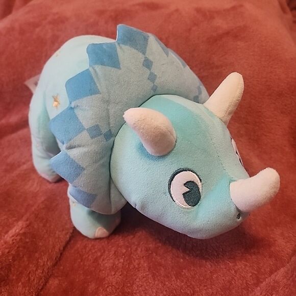 Disney Park Animal Kingdom Chester Hester's Dino-Rama Land USA Triceratops Plush - Picture 1 of 7